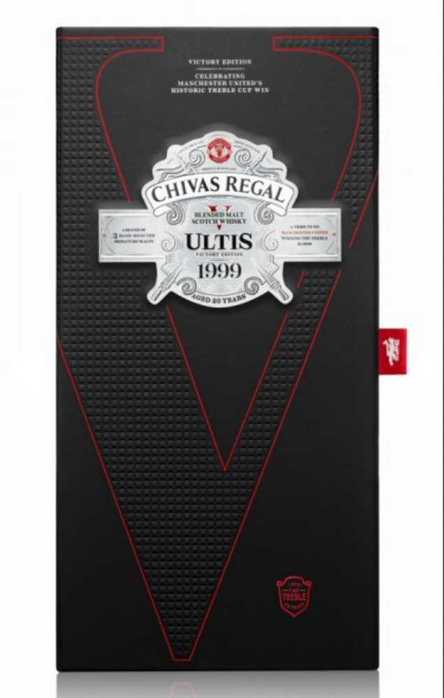 Chivas Regal Ultis 1999 - 20 Year Old (The Treble Victory Edition) - The Chivas Brothers (750 mL) alcohol collectible [Barcode 080432115435] - Main Image 2