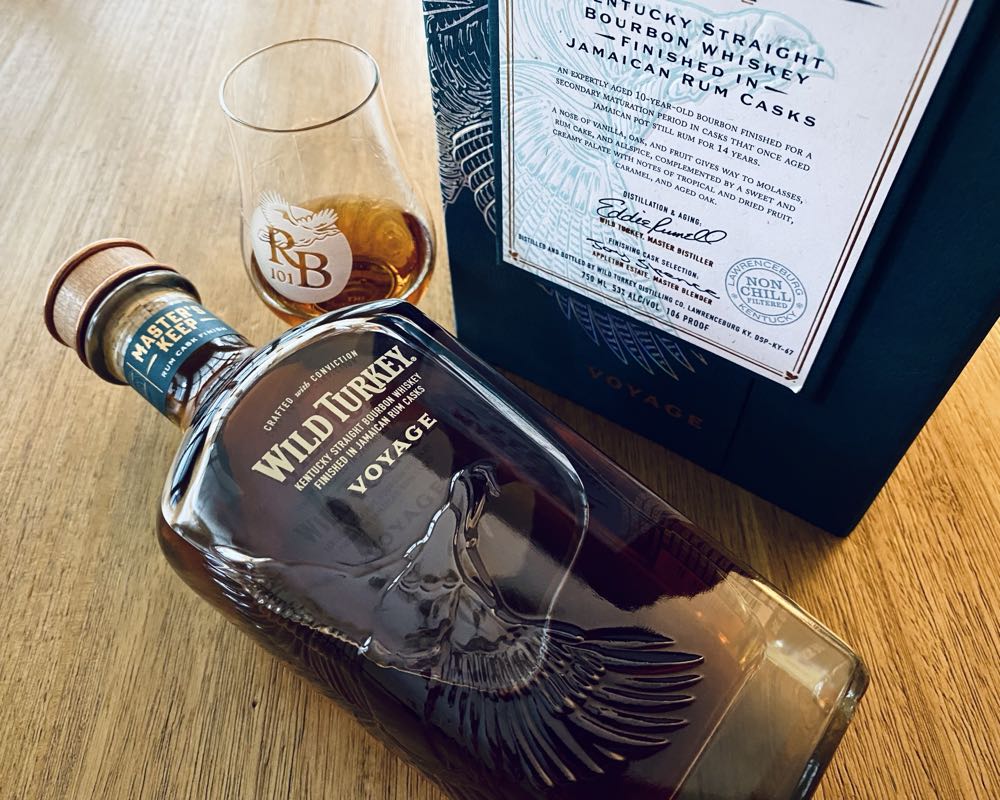 Wild Turkey Master’s Keep Voyage - Wild Turkey Distilling Co., Lawrenceburg, KY (750 mL) alcohol collectible [Barcode 721059003407] - Main Image 3