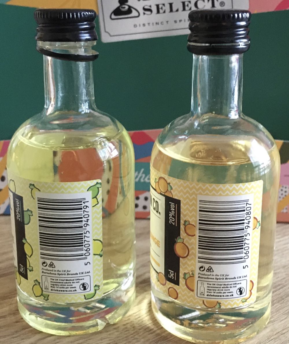 Distillers Select Gin Liqueur 4x 50ml Set  (50 mL) alcohol collectible [Barcode 5060473546233] - Main Image 4