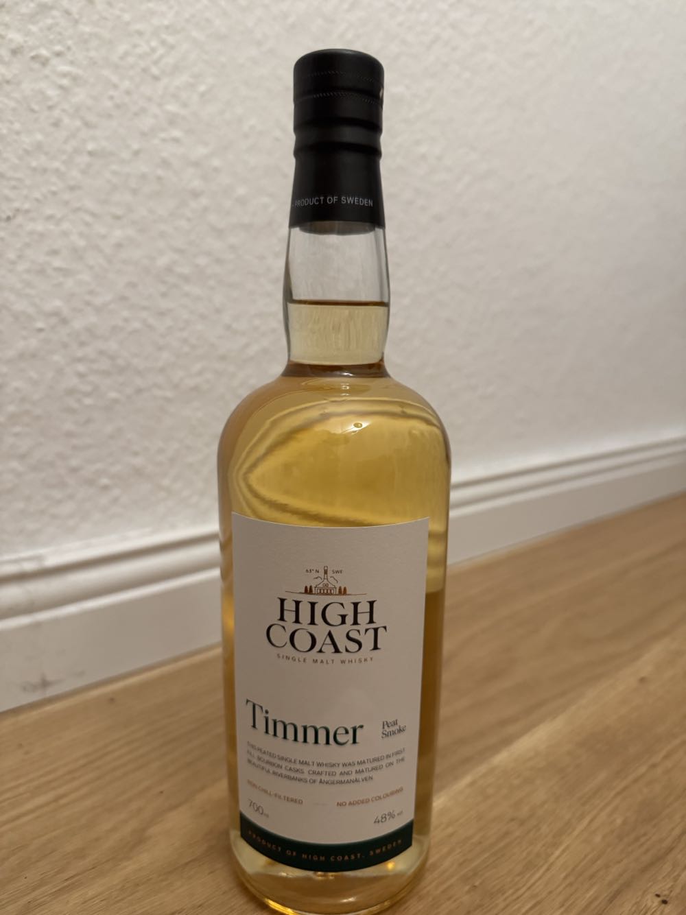 High Coast Timmer Peat Smoke - High Coast Distillery Sweden (700 mL) alcohol collectible [Barcode 7350076383921] - Main Image 3