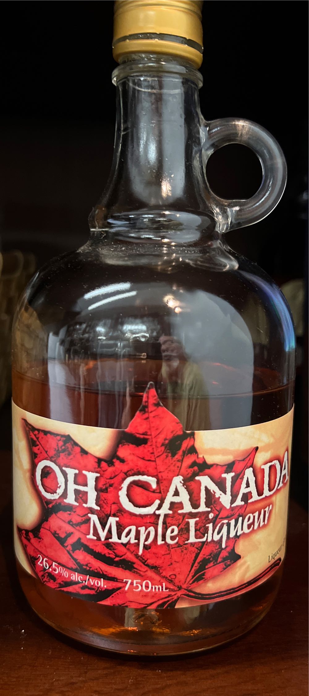 Oh Canada Maple Liqueur - Forty Creek (750 mL) alcohol collectible [Barcode 069321000687] - Main Image 2