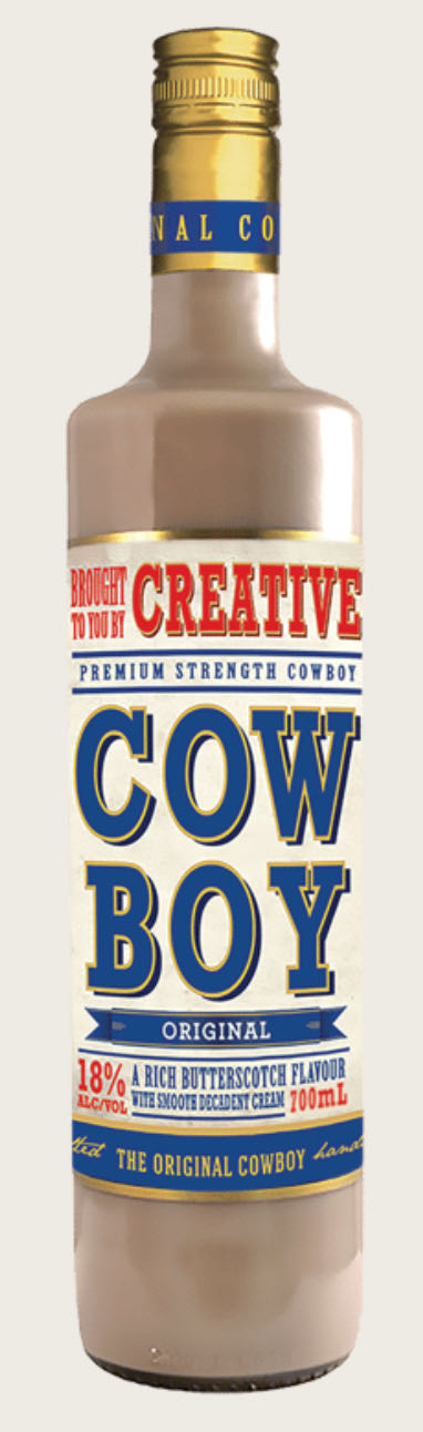 Creative Cowboy Butterscotch Cream  (700 mL) alcohol collectible - Main Image 2