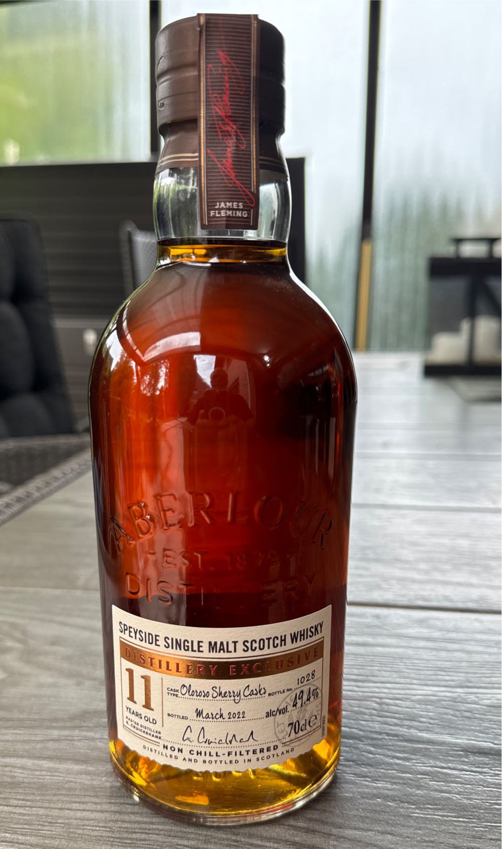 Aberlour 11 Years Oloroso Sherry Casks - Aberlour Distillery Company (700 mL) alcohol collectible - Main Image 1