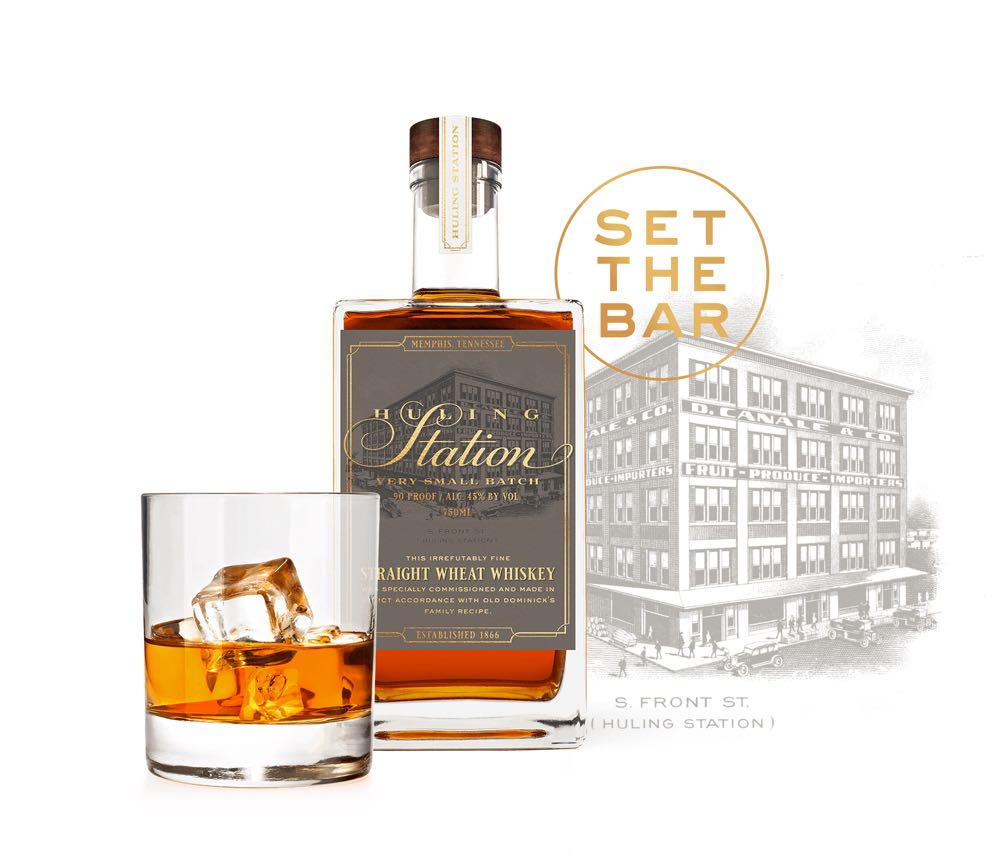 Huling Station Single Barrel Straight Wheat Whiskey - Old Dominick Distillery (750 mL) alcohol collectible [Barcode 814999023069] - Main Image 2
