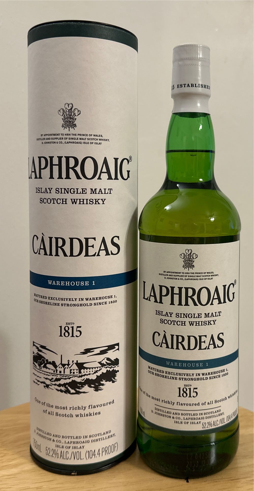 Laphroaig Càirdeas Warehouse 1 - Laphroaig Distillery (750 mL) alcohol collectible [Barcode 080686812135] - Main Image 3