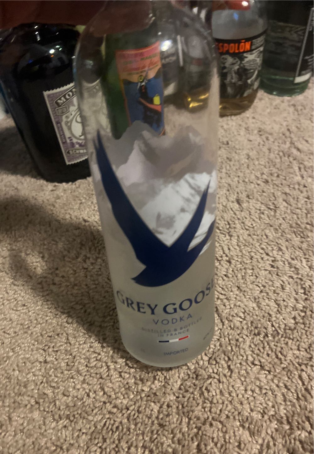Grey Goose Vodka 1l Night Vision Limited Edition 1  alcohol collectible [Barcode 080480004682] - Main Image 2