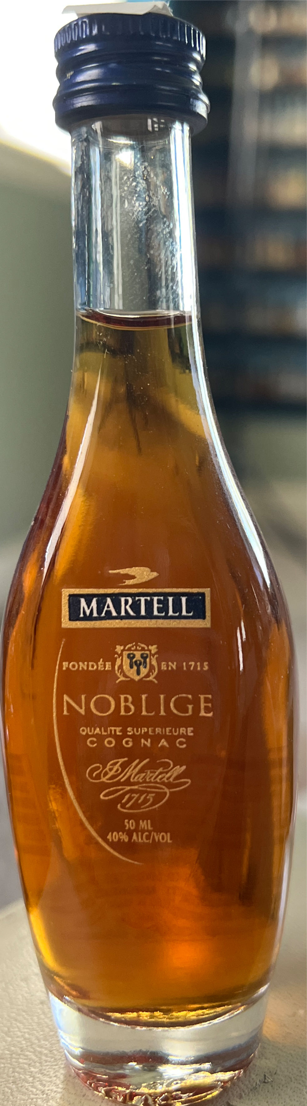 Martell Noblige Cognac - Martell & Co. (750 mL) alcohol collectible [Barcode 080432101568] - Main Image 2