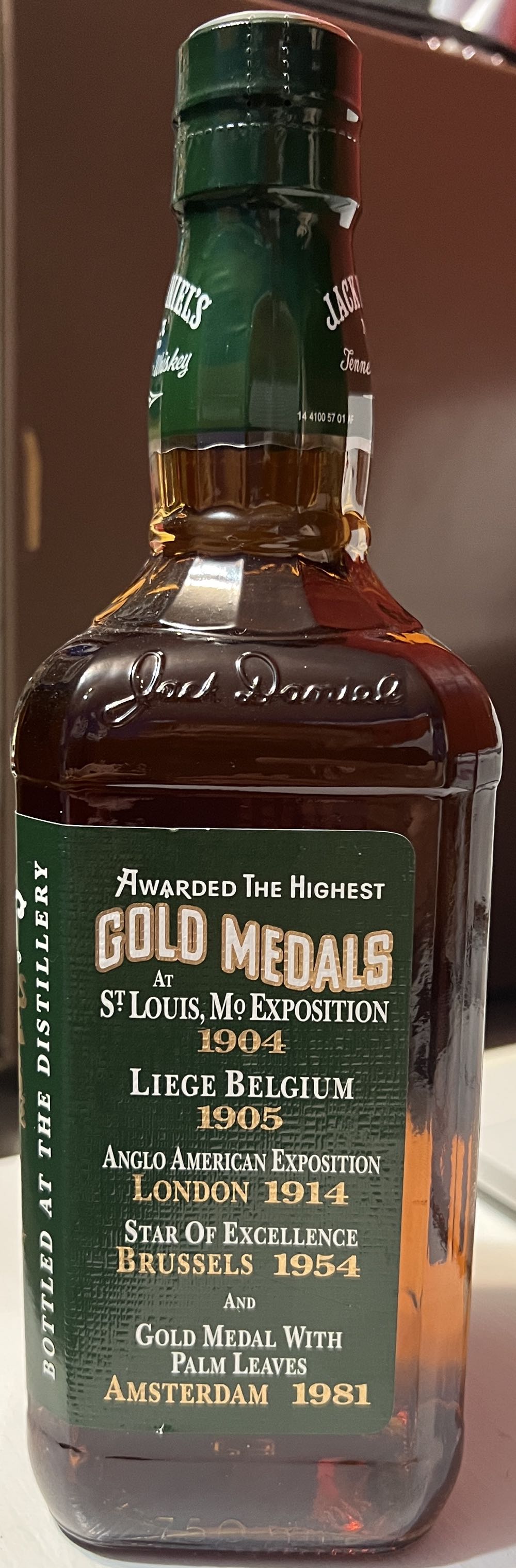 Green Label 750 ML - Jack Daniel’s Distillery, Lynchburg, TN (750 mL) alcohol collectible - Main Image 4