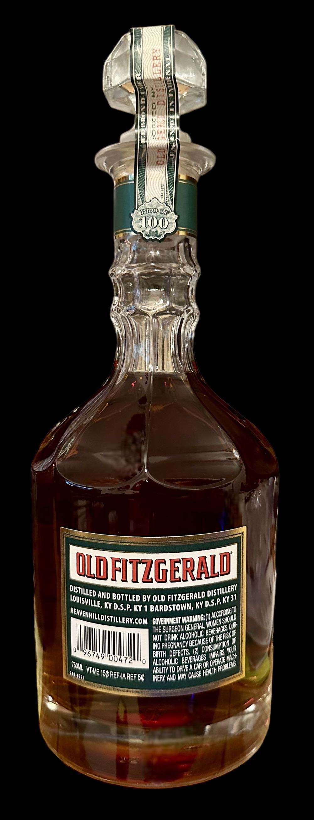Old Fitzgerald BiB 10 Yr - Spring 2023 - Old Fitzgerald Distillery (750 mL) alcohol collectible [Barcode 096749004720] - Main Image 2