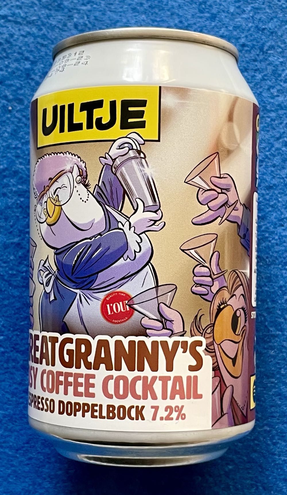 Great Granny’s Cosy Coffee Cocktail - Uiltje Brewing Company (330 mL) alcohol collectible [Barcode 8720618914569] - Main Image 2