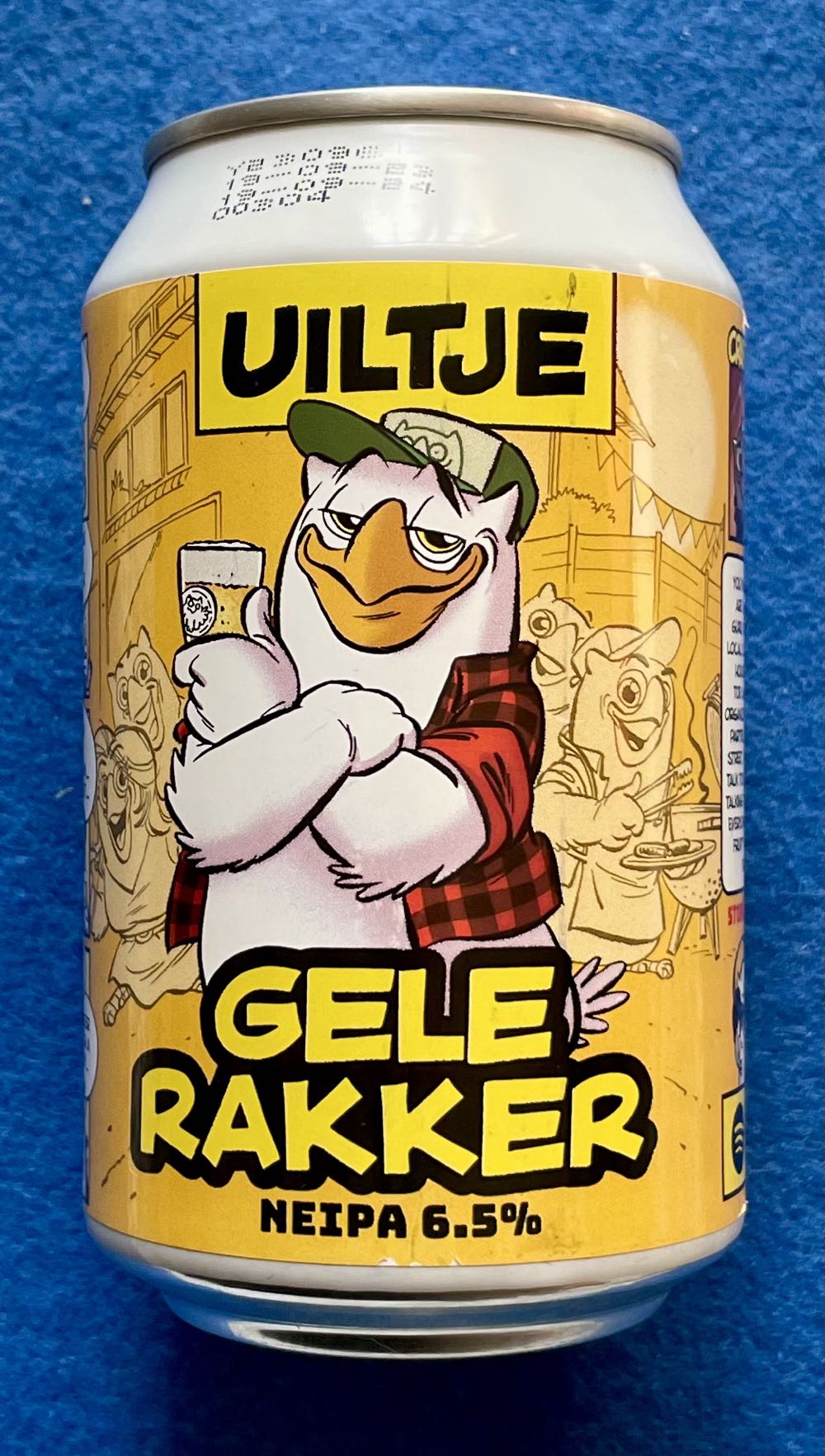 Gele Rakker - Uiltje Brewing Company (330 mL) alcohol collectible [Barcode 8720828308943] - Main Image 2