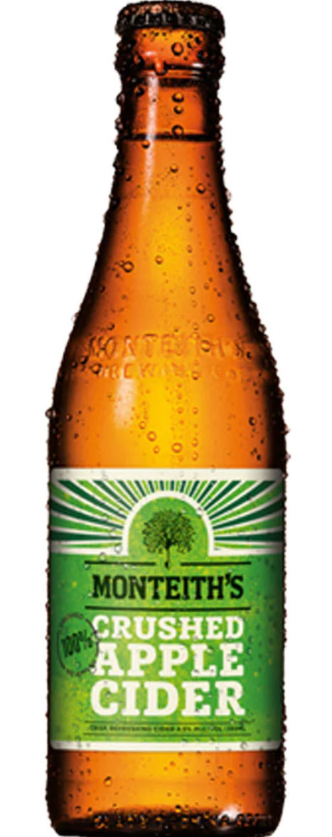 Monteith’s Crushed Apple Cider  (330 mL) alcohol collectible - Main Image 2