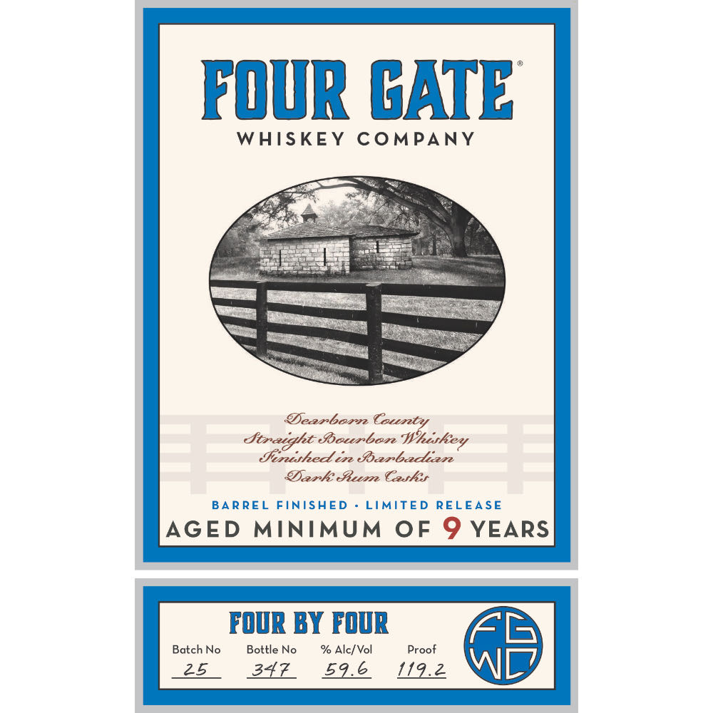 Four Gate - Four Gate Whisky Company (750mL) alcohol collectible - Main Image 2