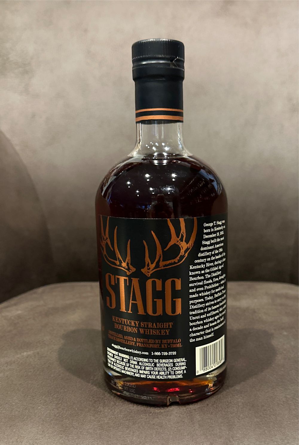Stagg JR - Buffalo Trace Distillery, Frankfort, KY (750 mL) alcohol collectible [Barcode 088004018580] - Main Image 2