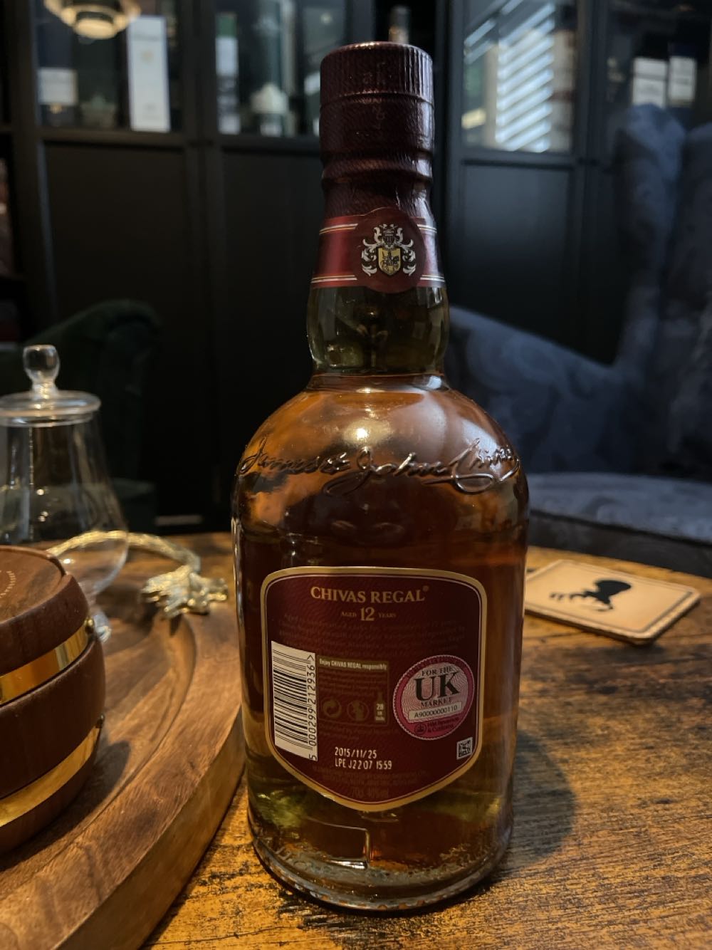 Chivas Regal 12yr Old - Chivas Brothers Ltd. (700mL) alcohol collectible - Main Image 2