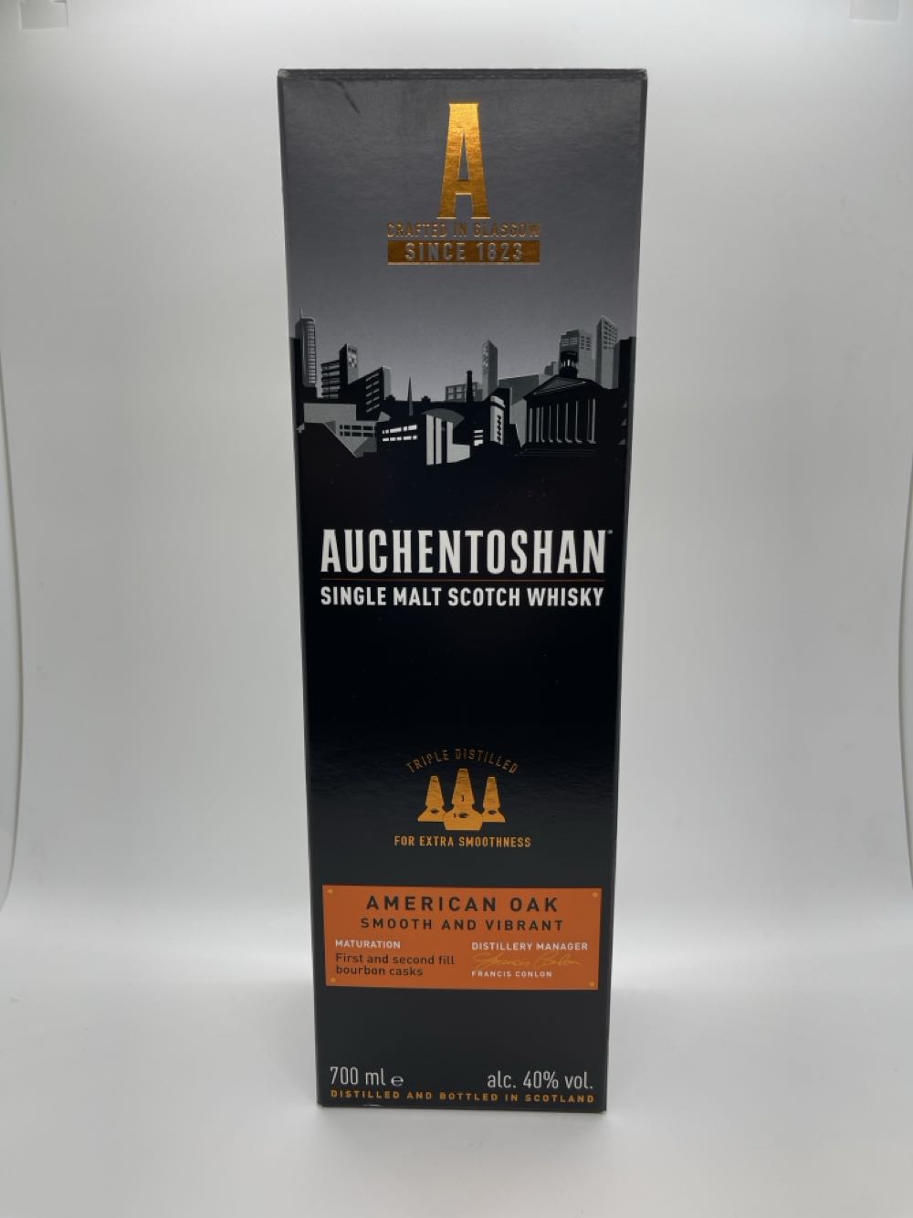 Auchentoshan American Oak - The Auchentoshan Distillery (50 mL) alcohol collectible - Main Image 2