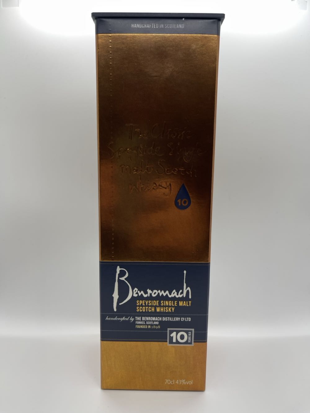 Benromach 10yr Old - The Benromach Distillery (700mL) alcohol collectible - Main Image 2
