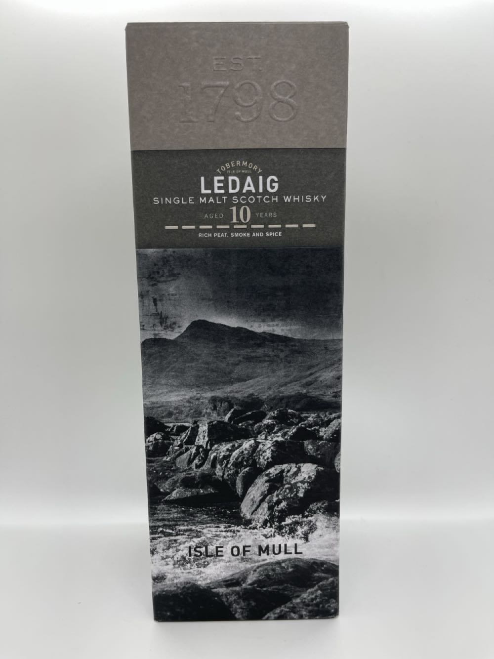 Ledaig 10yr Old - The Tobermory Distillery (700mL) alcohol collectible - Main Image 2