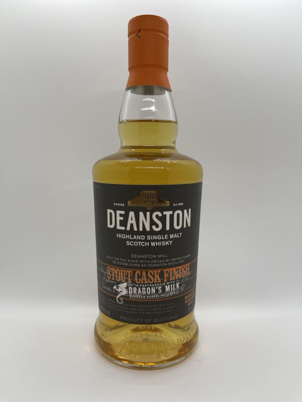 Deanston Stout Cask Finish - The Deanston Distillery (700mL) alcohol collectible - Main Image 1