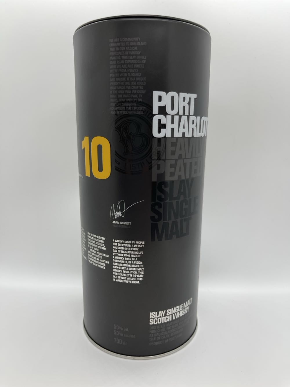 Bruichladdich Port Charlotte 10yr Old - The Bruichladdich Distillery (700mL) alcohol collectible - Main Image 2