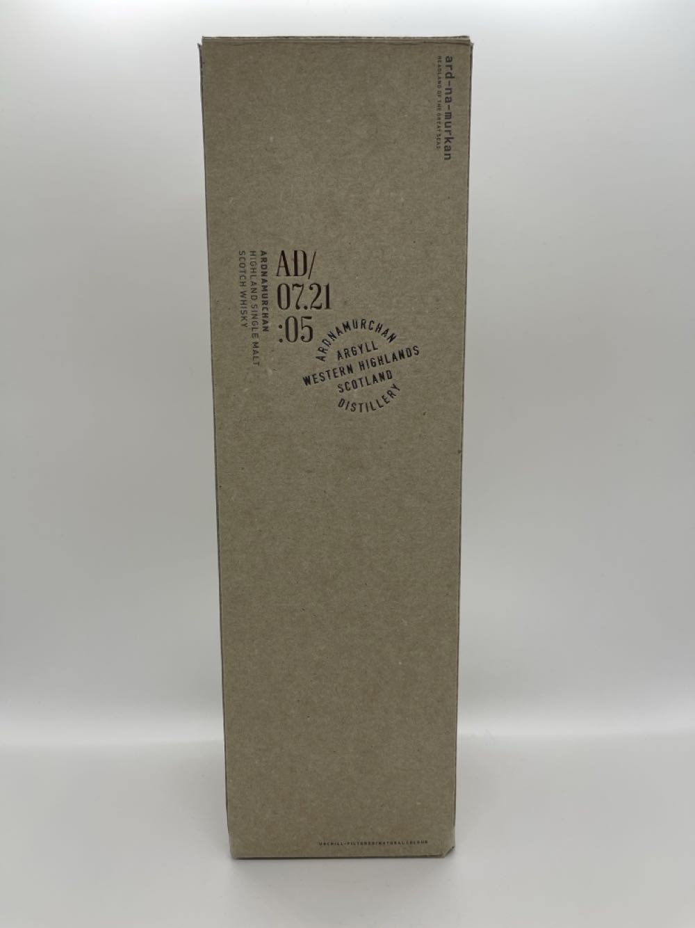 Ardnamurchan - AD/07.21:05 - The Ardnamurchan Distillery (700mL) alcohol collectible - Main Image 2