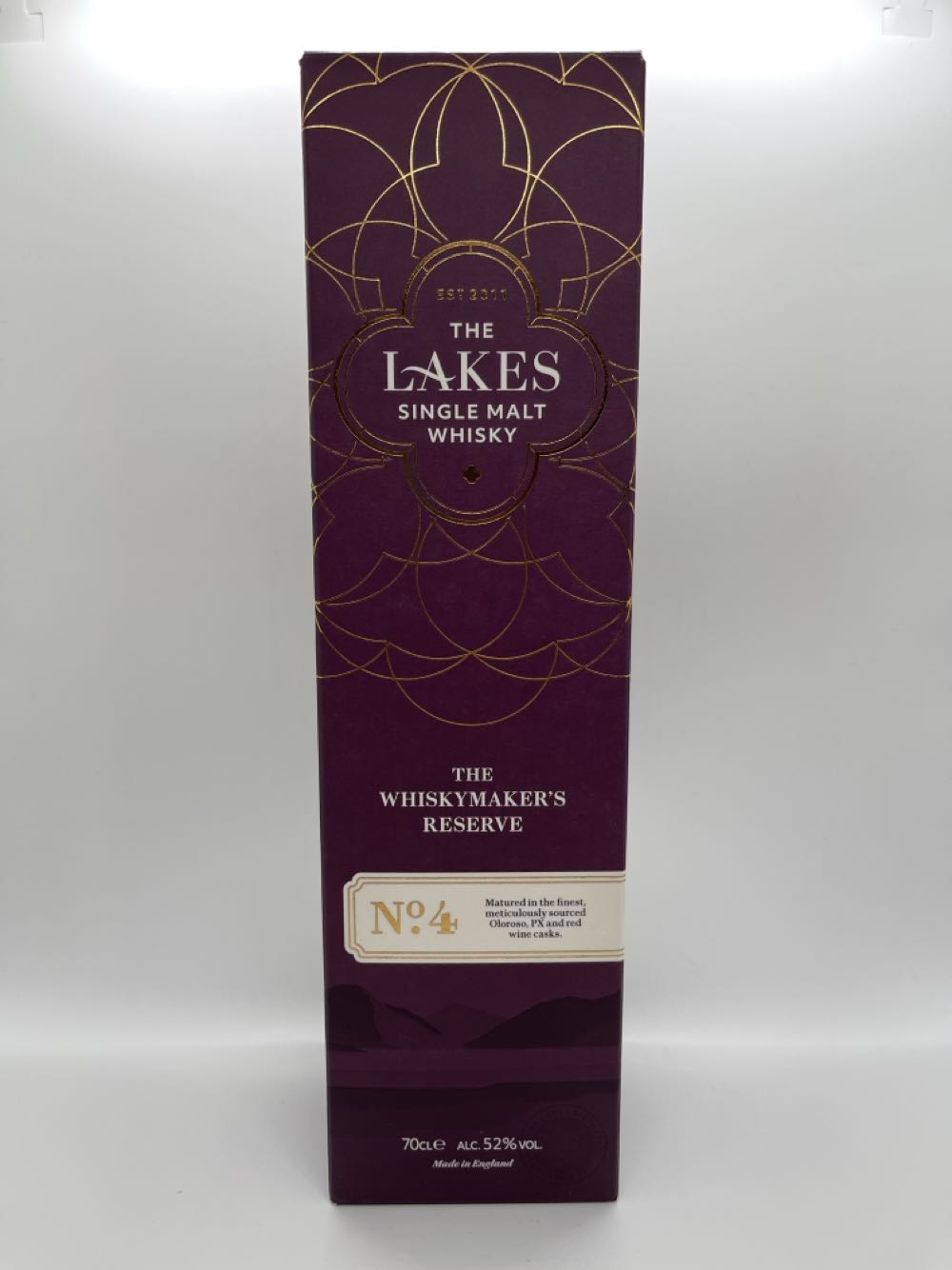 The Lakes Whisky Maker’s Reserve No4 - The Lakes Distillery (700mL) alcohol collectible - Main Image 2