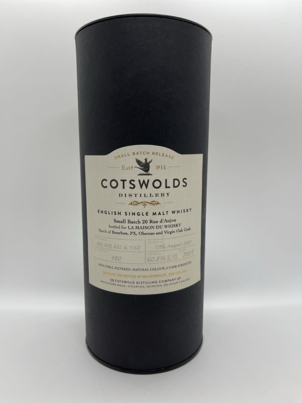 Cotswolds-Small Batch Release -Cask Strength - The Cotswolds Distillery (700mL) alcohol collectible - Main Image 2