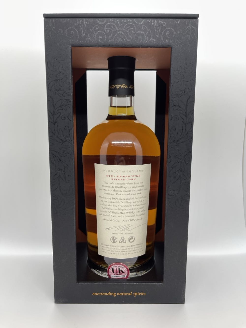 Cotswolds Platinum Jubilee 1952 Single Cask - The Cotswolds Distillery (700mL) alcohol collectible - Main Image 2