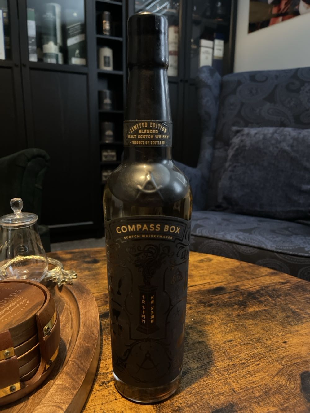 No Name - Compass Box Scotch Whisky Maker (700mL) alcohol collectible - Main Image 1