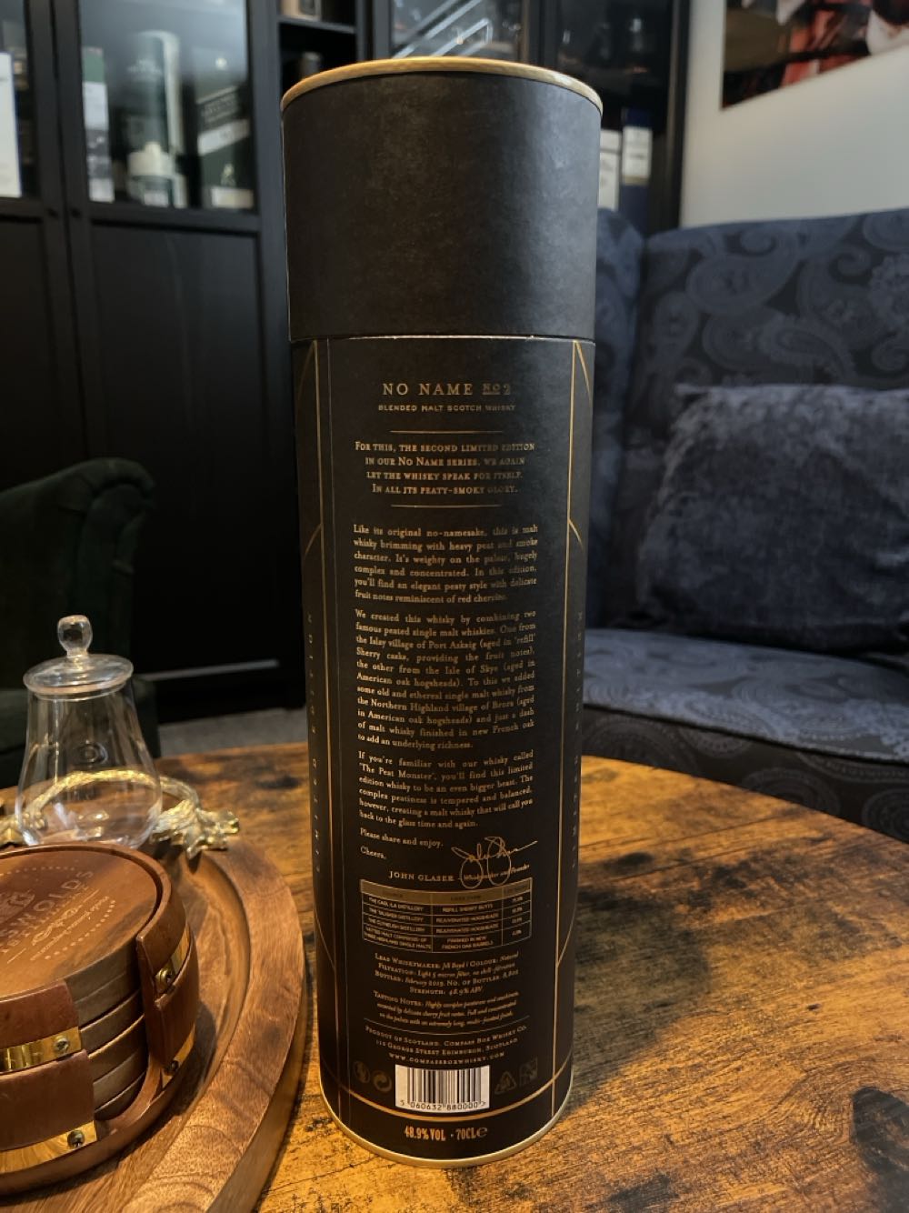 No Name No 2 - Compass Box Scotch Whisky Maker (700mL) alcohol collectible - Main Image 4
