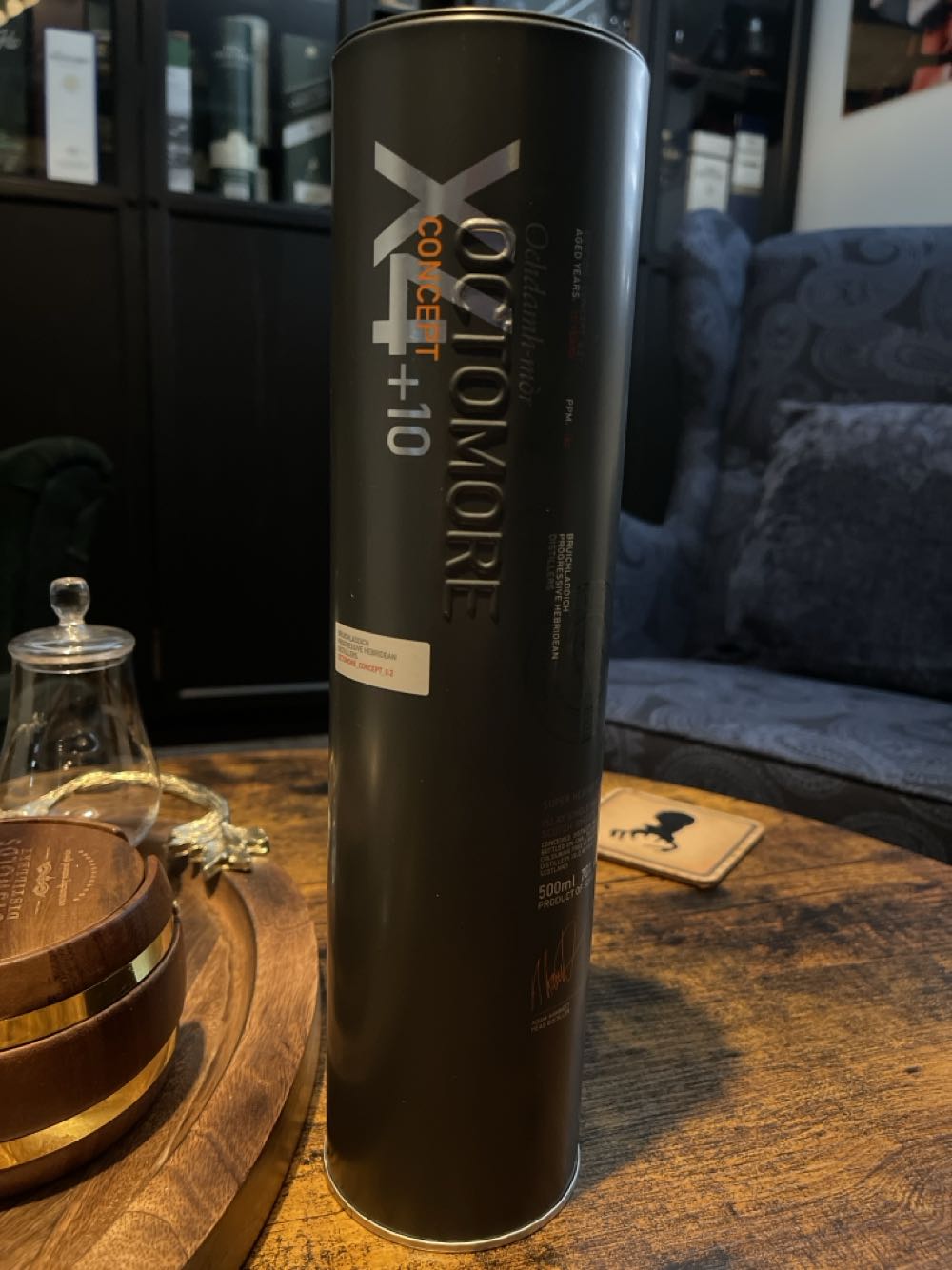 Octomore Concept x4 +10 - The Bruichladdich Distillery (500mL) alcohol collectible - Main Image 3