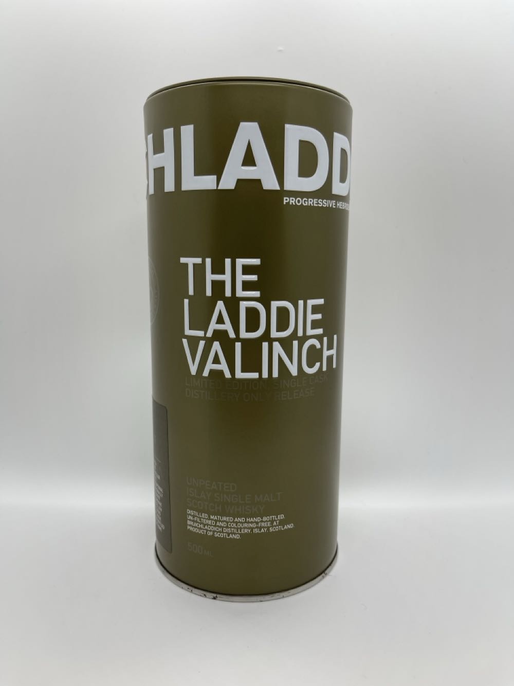 The Laddie Valinch 13yr Old - Graham Kirk 50 - The Bruichladdich Distillery (500mL) alcohol collectible - Main Image 2