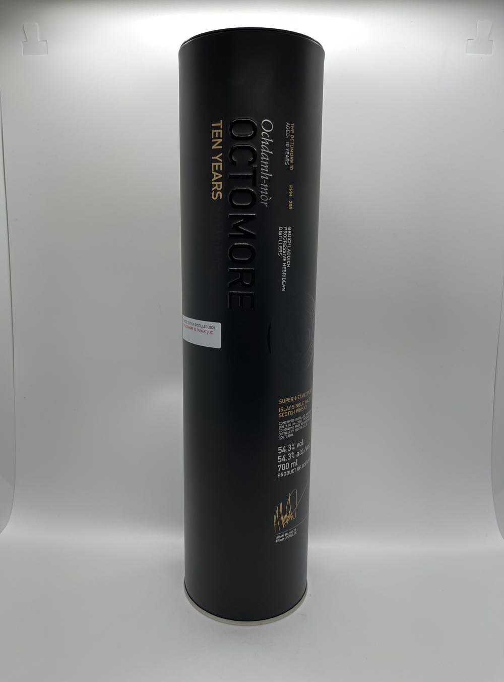 Octomore 10 -4th Edition-10 Yr Old - The Bruichladdich Distillery (700mL) alcohol collectible - Main Image 2