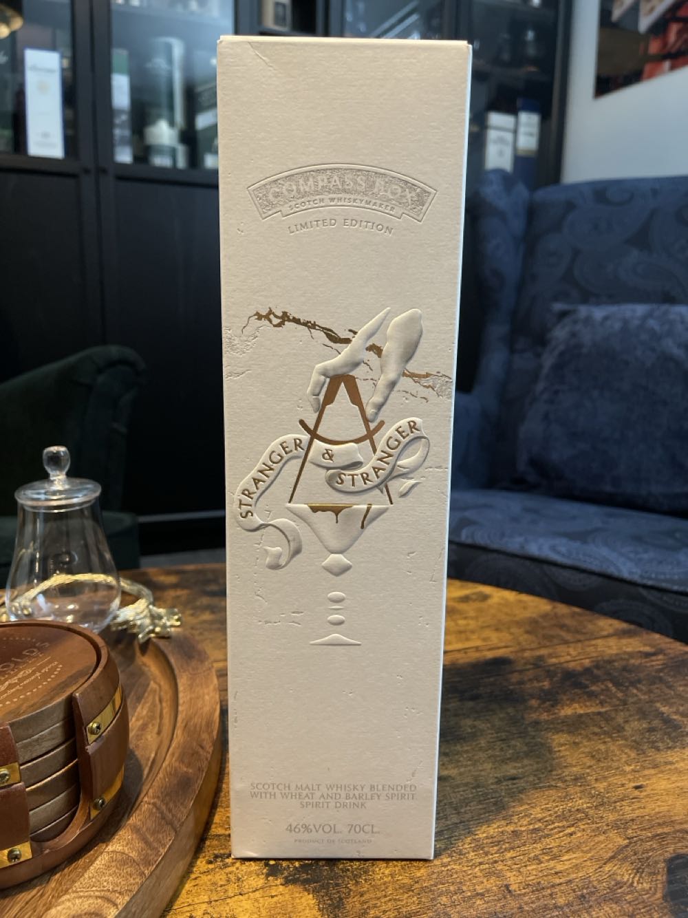 Stranger & Stranger - Compass Box Scotch Whisky Maker (700mL) alcohol collectible - Main Image 3