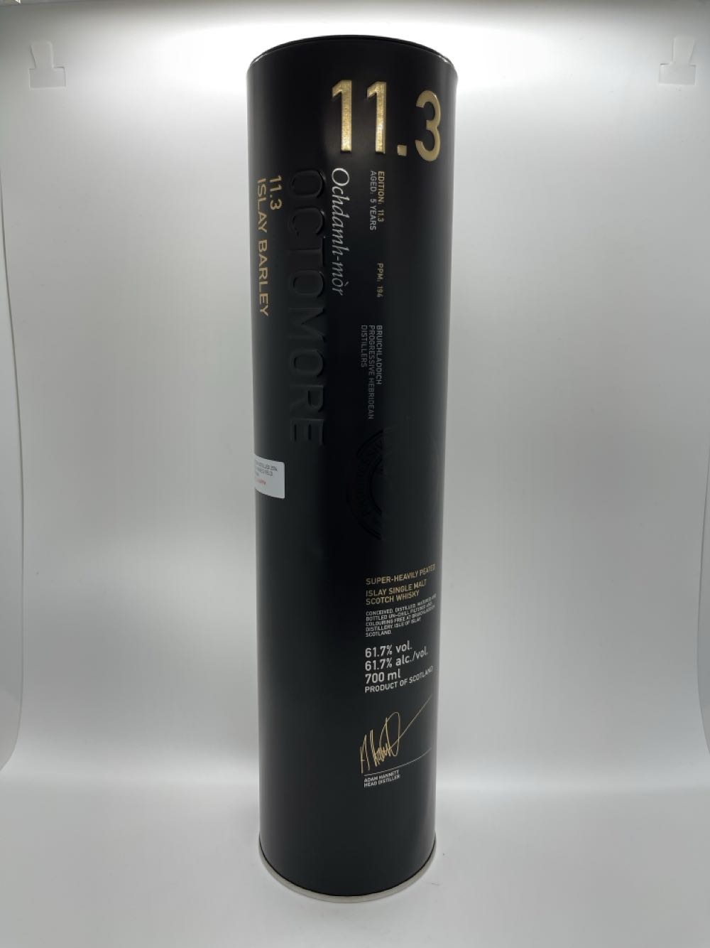 Octomore 11.3 -5yr Old - The Bruichladdich Distillery (700mL) alcohol collectible - Main Image 2