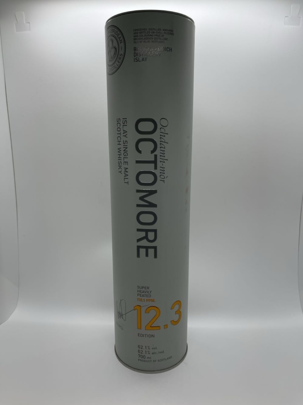 Octomore 12.3 - 5yr Old - The Bruichladdich Distillery (700mL) alcohol collectible - Main Image 2
