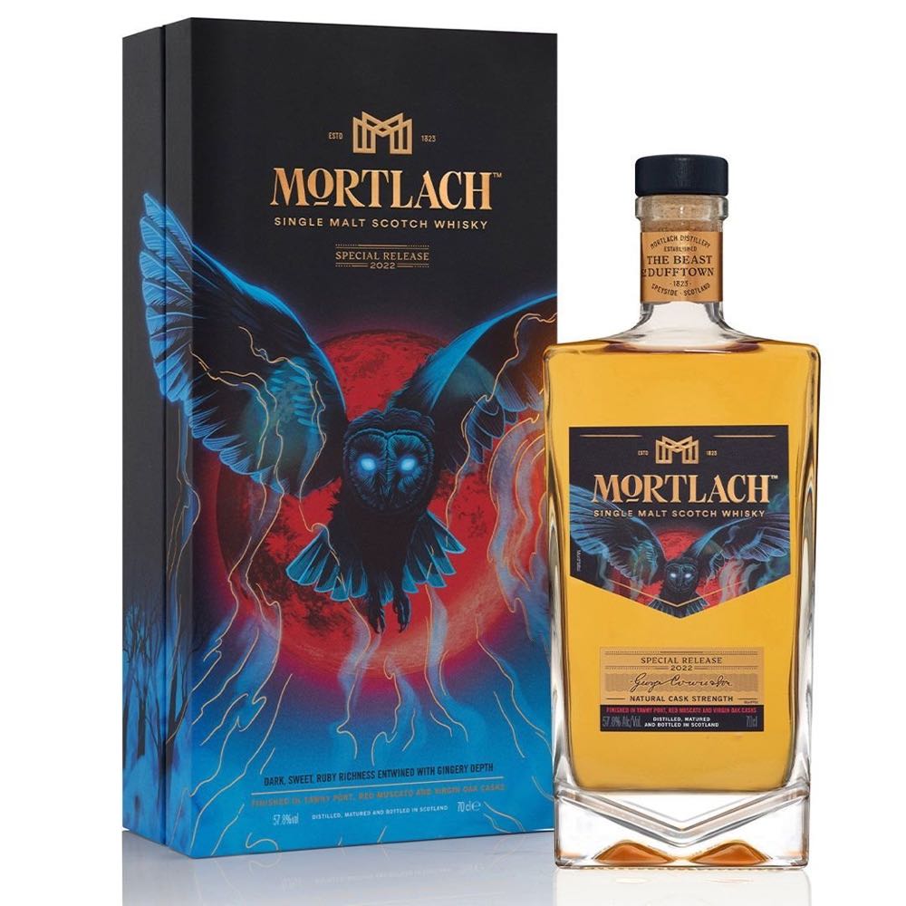 MORTLACH 2022 Special Release Single Malt Scotch Whisky - The Mortlach Distillery (700 mL) alcohol collectible [Barcode 5000281070919] - Main Image 1