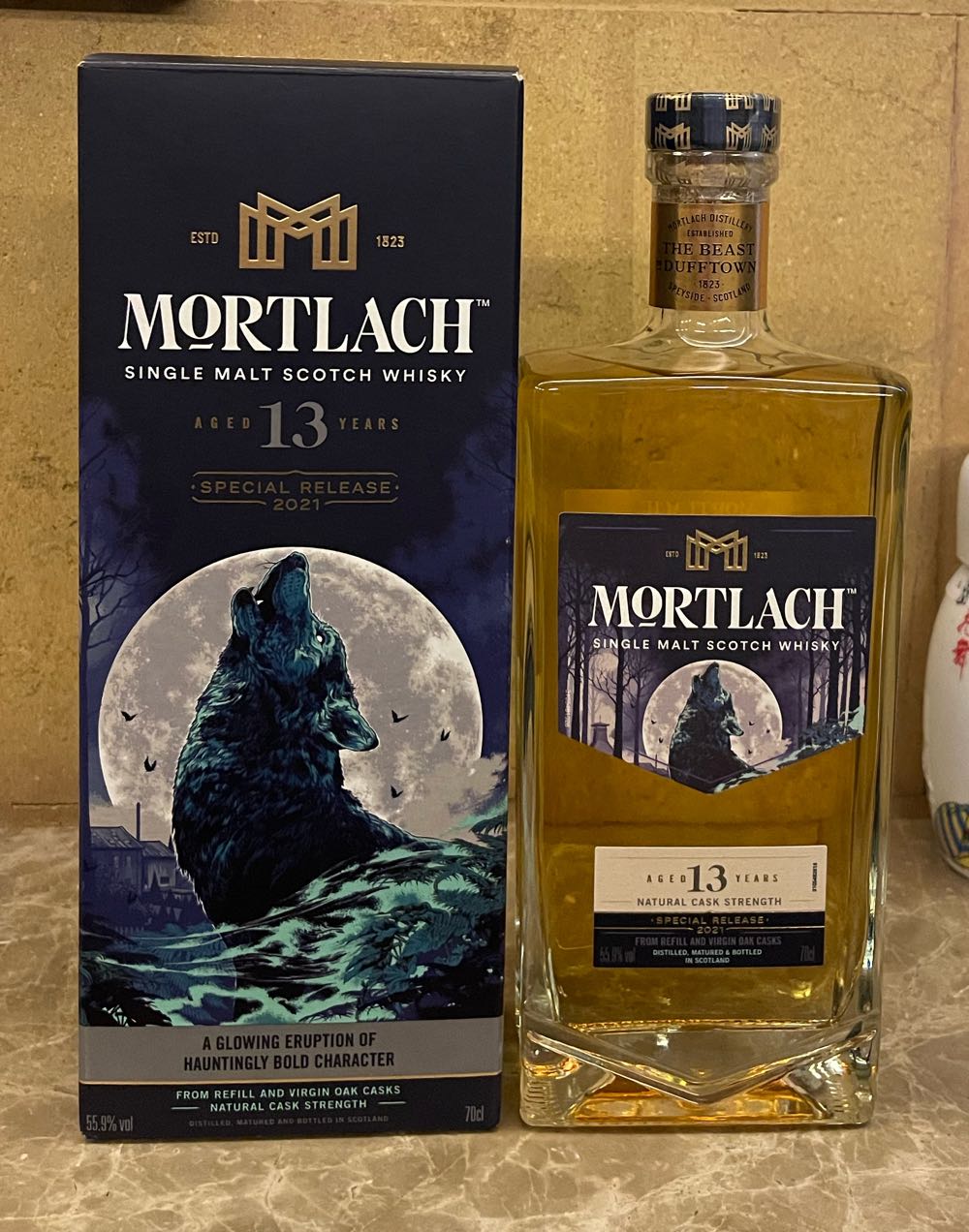 MORTLACH 13y 2021 Special Release Single Malt Scotch Whisky - The Mortlach Distillery (700 mL) alcohol collectible [Barcode 5000281067414] - Main Image 2