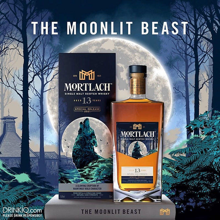 MORTLACH 13y 2021 Special Release Single Malt Scotch Whisky - The Mortlach Distillery (700 mL) alcohol collectible [Barcode 5000281067414] - Main Image 4