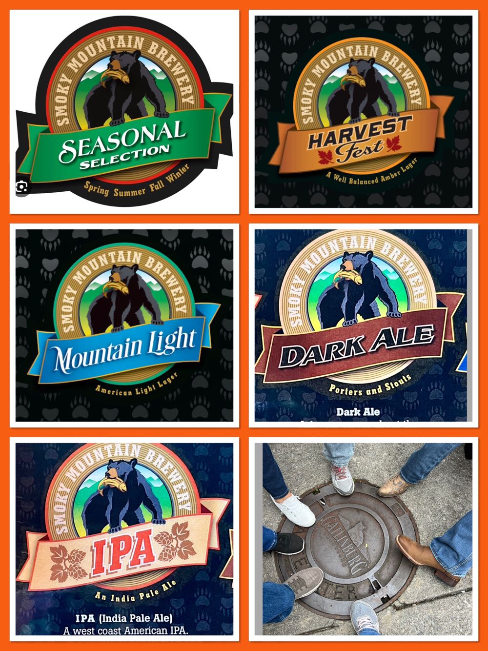 Smoky Mountain Harvest Fest Amber Ale - Smoky Mountain Brewery, Gatlinburg alcohol collectible - Main Image 2