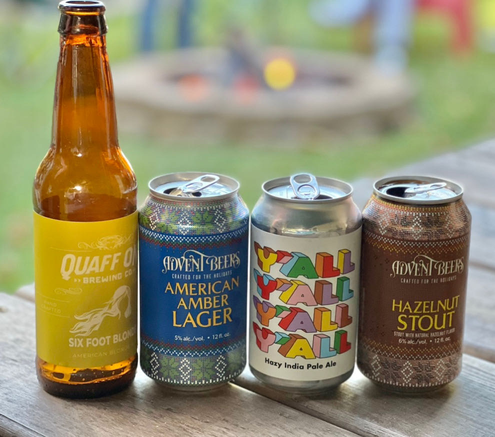 Quaff On Six Foot Blonde Ale - Quaff On! Brewing Company, Nashville alcohol collectible - Main Image 2