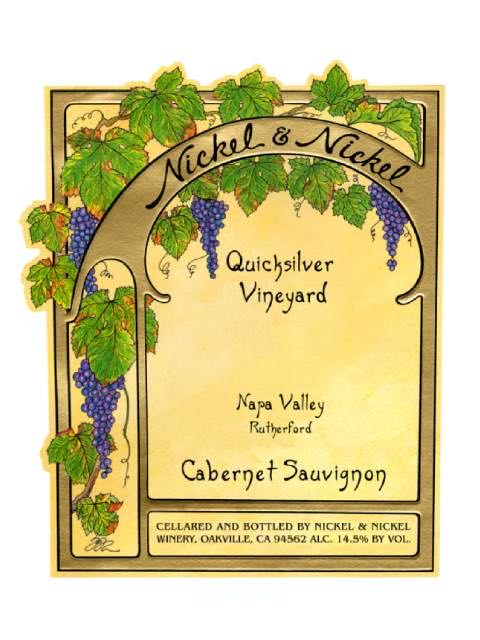 Nickel & Nickel Quicksilver 2018 - Nickle & Nickle Winery (750 mL) alcohol collectible [Barcode 686014000719] - Main Image 2