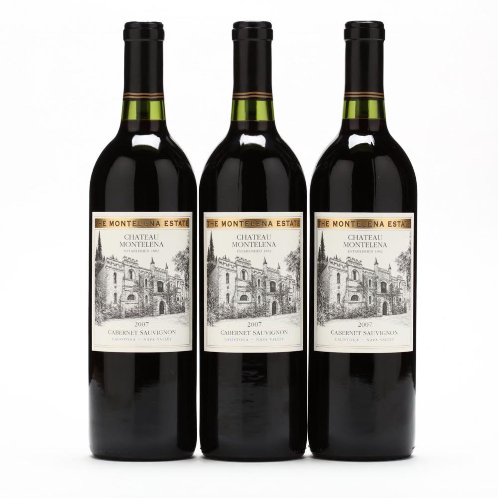 Chateau Montelena Estate Cabernet Sauvignon 2007 - Chateau Montelena Winery (750 mL) alcohol collectible - Main Image 2