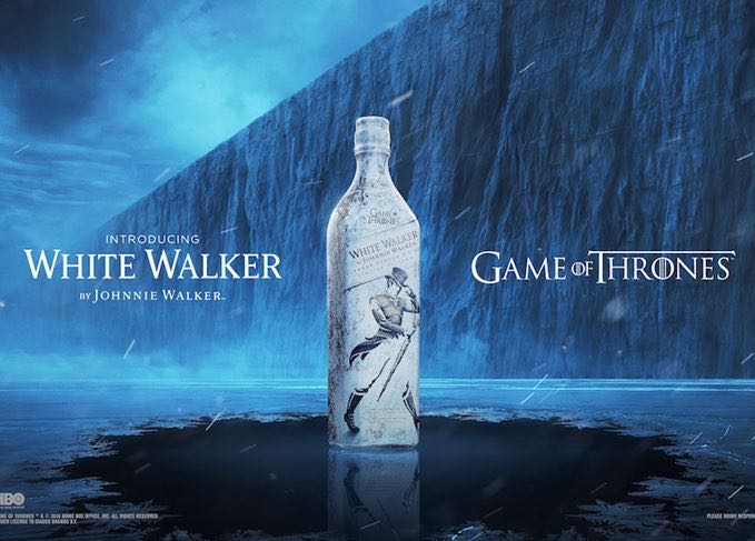 Game Of Thrones JOHNNIE WALKER White Walker Limited Edition Blended Scotch Whisky - Johnnie Walker & Sons (750 mL) alcohol collectible [Barcode 5000267173115] - Main Image 4