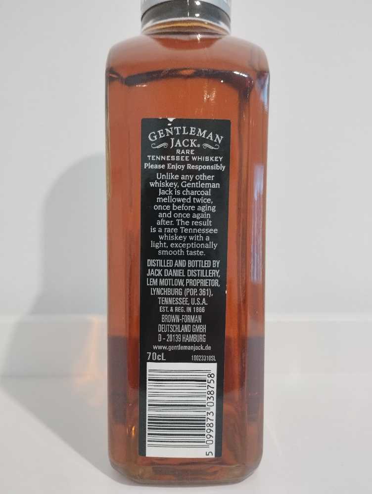 Gentleman Jack  (750 mL) alcohol collectible - Main Image 2
