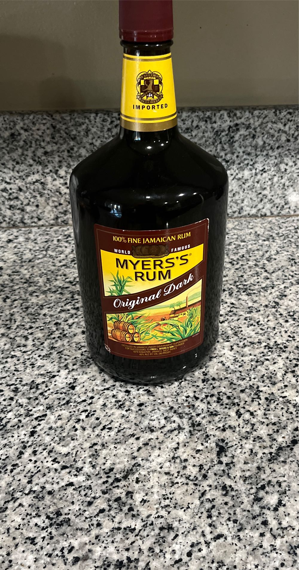 Myers’s Rum Original Dark Rum 1.75l Myers Myer’s Master Price  alcohol collectible [Barcode 088004036539] - Main Image 1