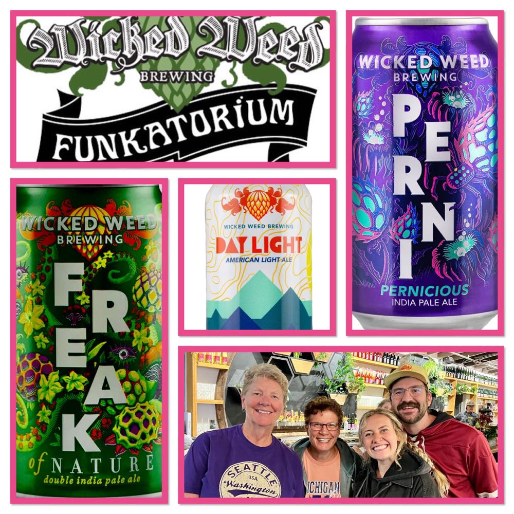 Wicked Weed Freak of Nature Double IPA - Wicked Weed Brewing, Ashville alcohol collectible - Main Image 3