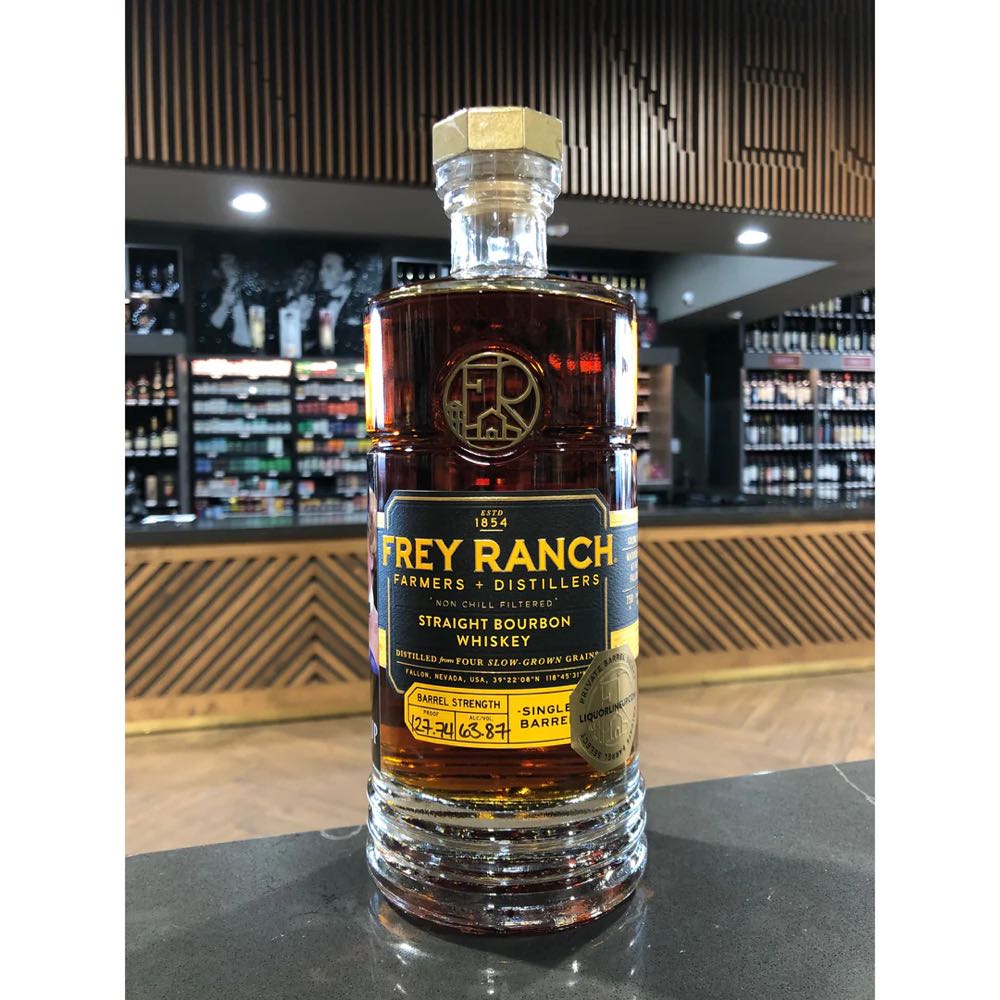 Frey Ranch “Barrel Proof” Private Barrel Store Pick - Frey Ranch Farmers + Distillers (750 mL) alcohol collectible - Main Image 3