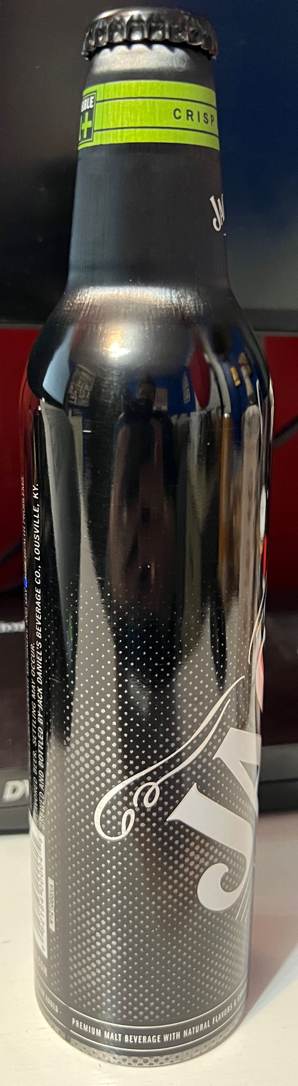 0 Soft Drink Ginger Splash Metal Bottle - Jack Daniel’s Distillery, Lynchburg, TN (16 FL OZ) alcohol collectible - Main Image 2