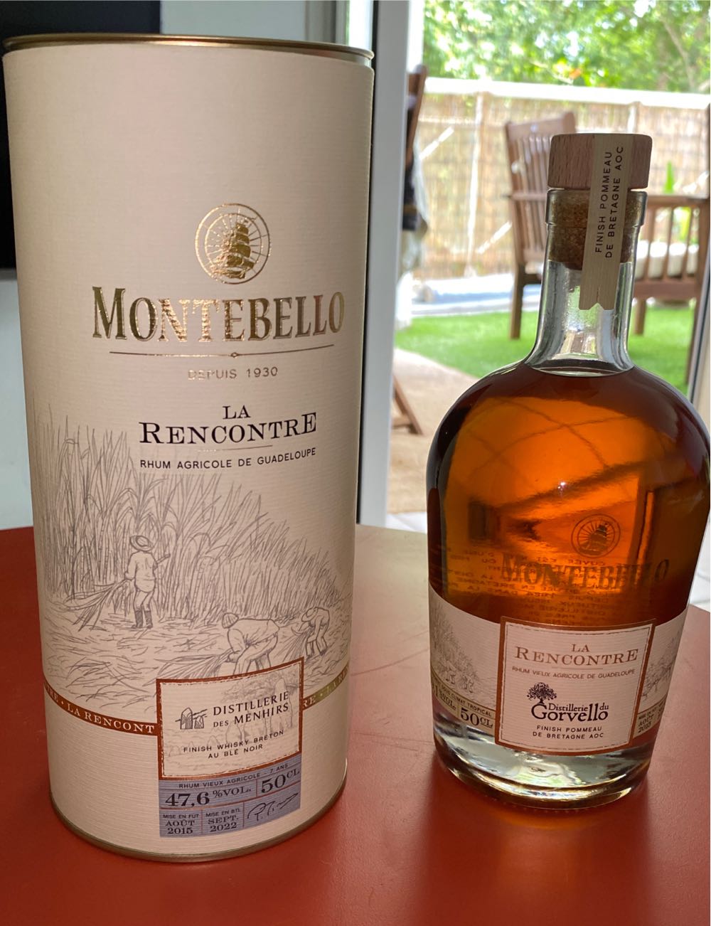 Montebello LA RENCONTRE - Montebello Caraibes (500 mL) alcohol collectible [Barcode 3327420000982] - Main Image 2